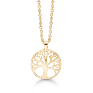 Lebensbaum kette gold