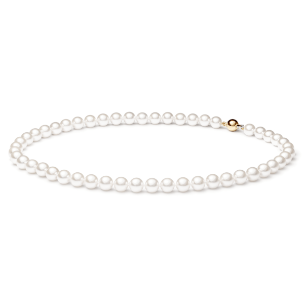 Perlenkette gold