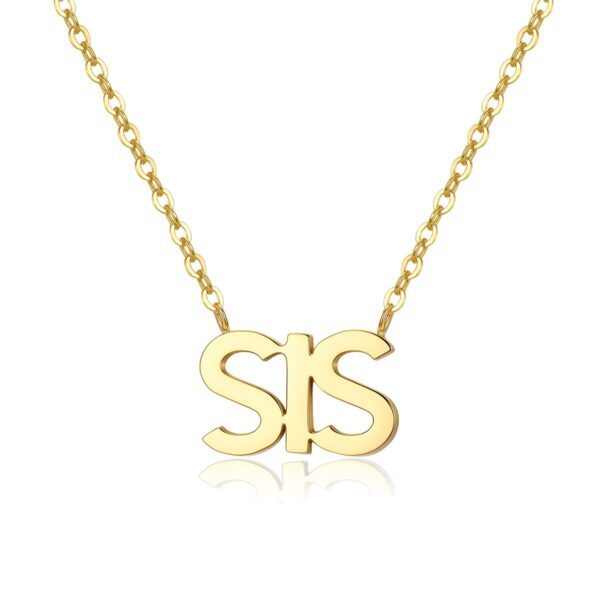 Copenhagen Smykker SIS Wasserfeste Halskette mit 18 Karat Gold (PVD) beschichtet
