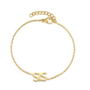 Copenhagen Smykker SIS-Armband, wasserfest, 18 Karat Gold (PVD)-beschichtet