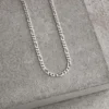 Figaro-Kette aus Silber