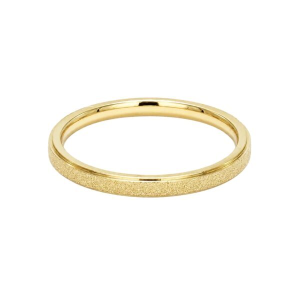 Copenhagen Smykker Sandring, 18 Karat, wasserfest Vergoldeter Stahl