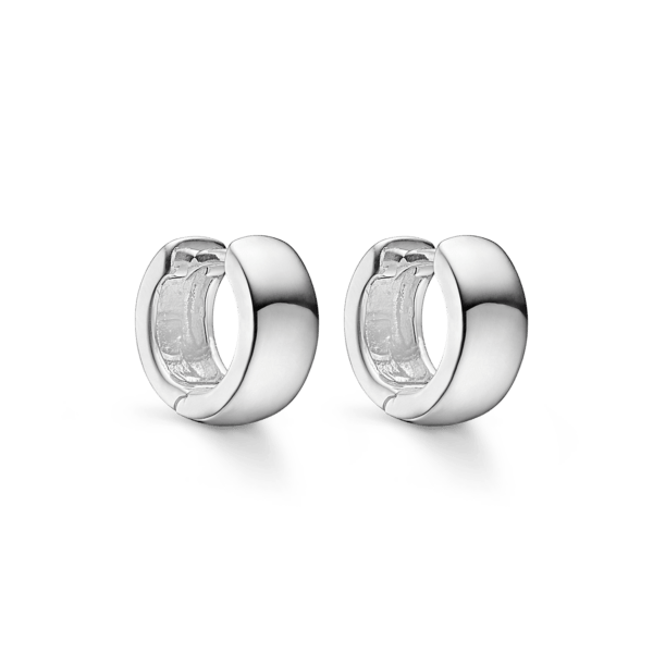 Creolen in Silber 5 x 12 mm.