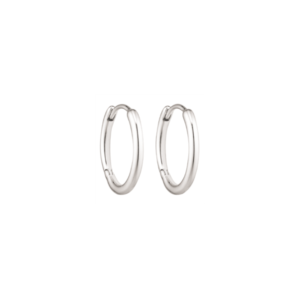 Creolen in Silber 1,6 x 14 mm.