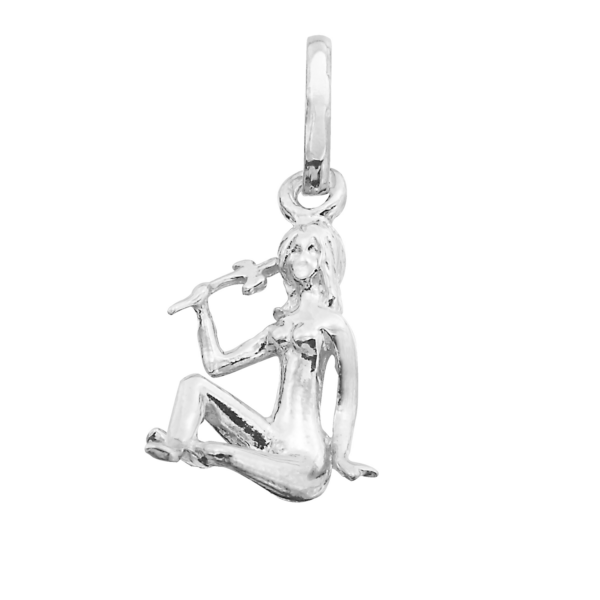 Silberanhänger Sternzeichen Jungfrau.