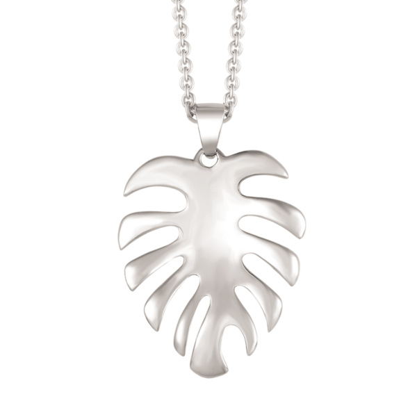 Silbernes Kettenblatt