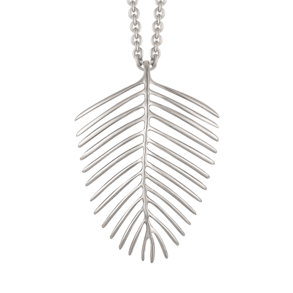 Silbernes Kettenblatt