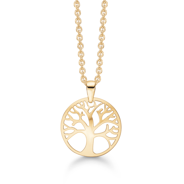 Lebensbaum kette gold