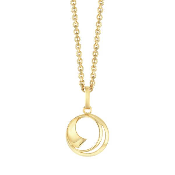 Kreis 14 Karat Goldkette