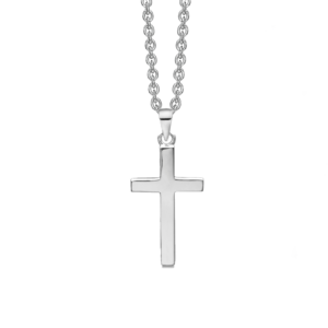 kors halskæde sølv