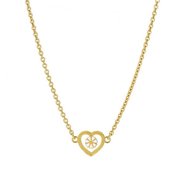 Lund Copenhagen Gänseblümchen Halskette 5 mm verdreht hj fg 925