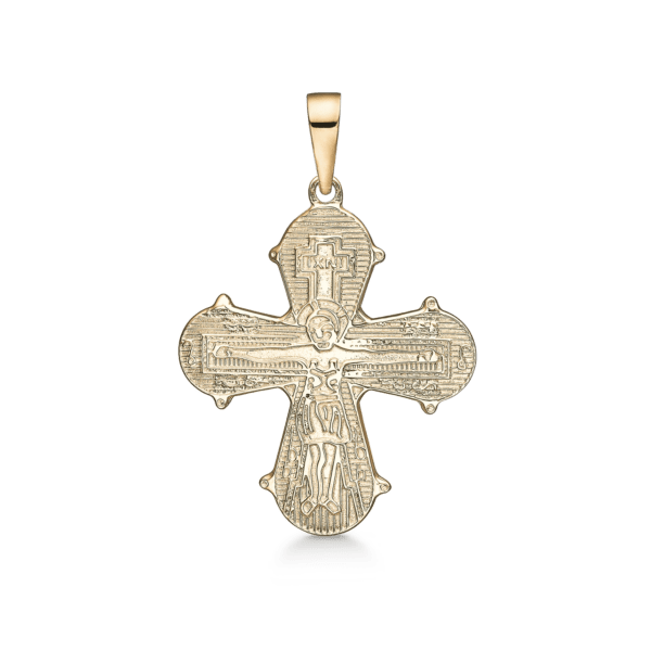 Dagmarkos-Anhänger vergoldetes Silber 19 x 21 mm.