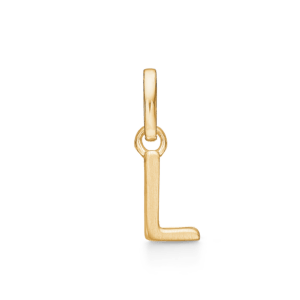 F14237L Bogstave vedhæng forgyldt L