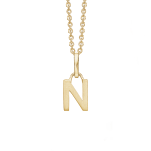 Bogstav halskæde N