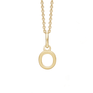 Bogstav halskæde O