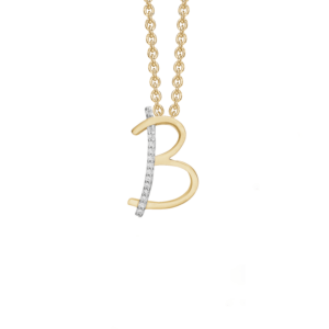 Buchstabenkette mit stein