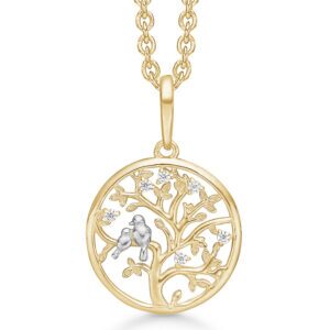 Lebensbaum Kette gold