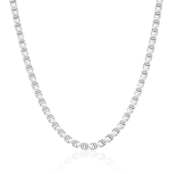 Silberkette (Venezia) für Herren - 45, 50, 60, 70 cm